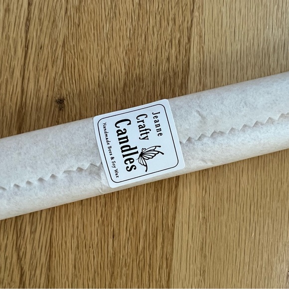 🎃Dripless Taper Candles, Soy & Beeswax, Unscented-2 Pairs, orange & charcoal - Picture 4 of 6